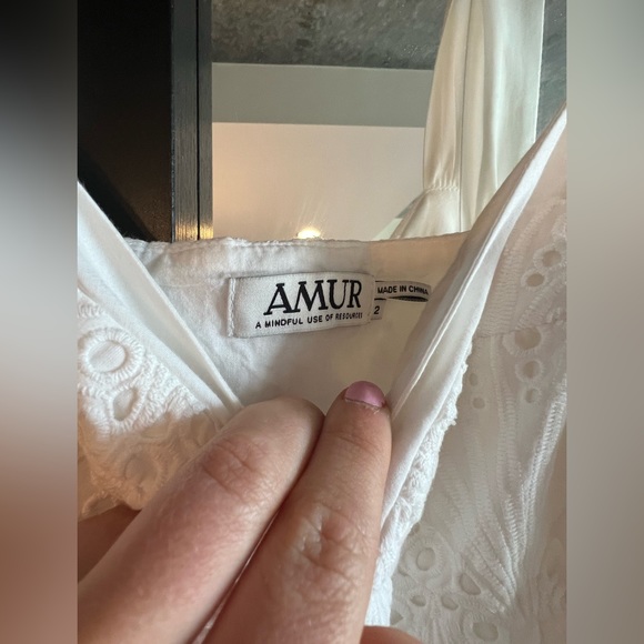 Orla eyelet midi dress - Picture 6 of 7